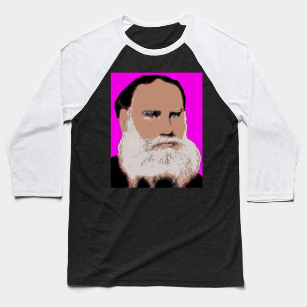 leo tolstoy Baseball T-Shirt by oryan80